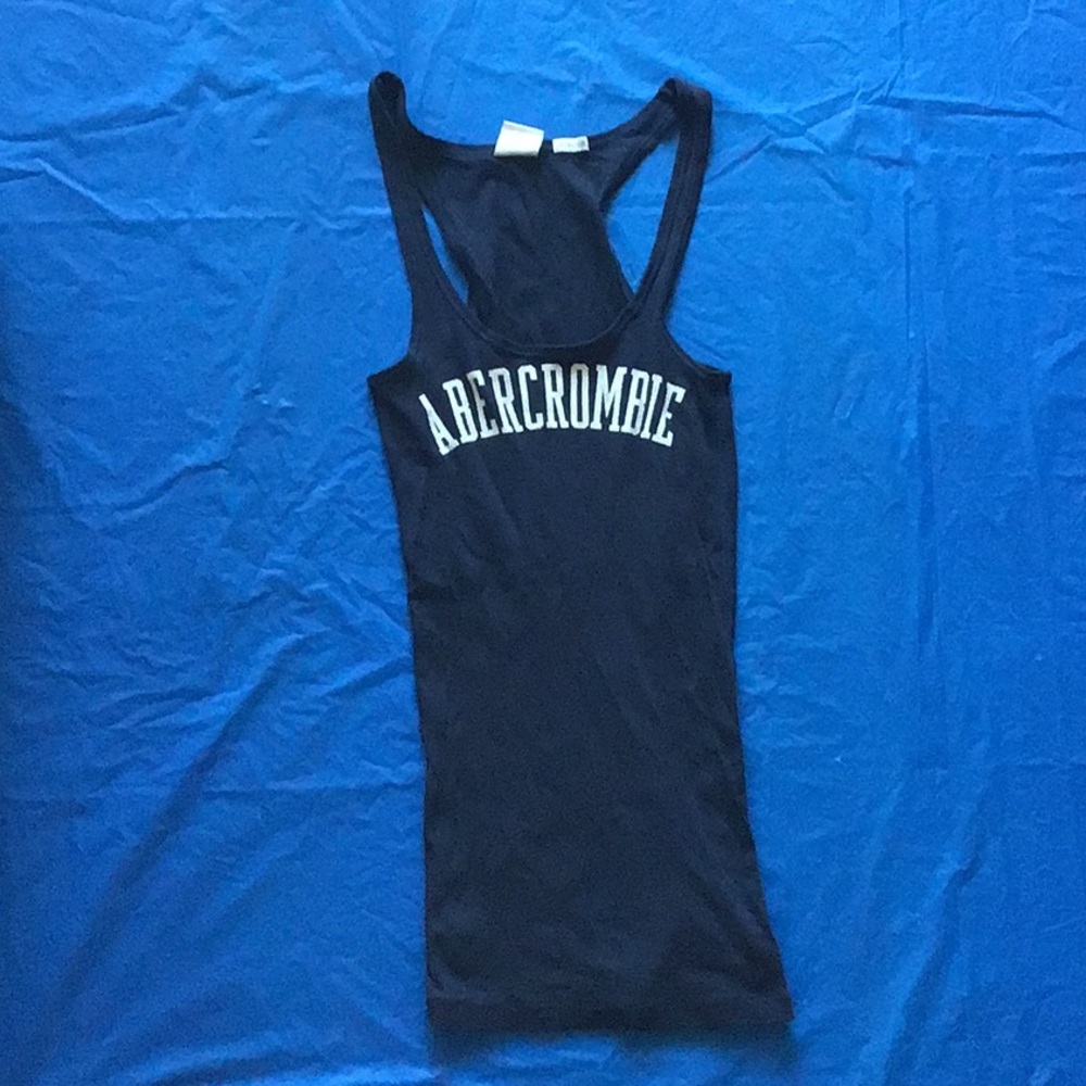Navy blue Abercrombie and Fitch tank top